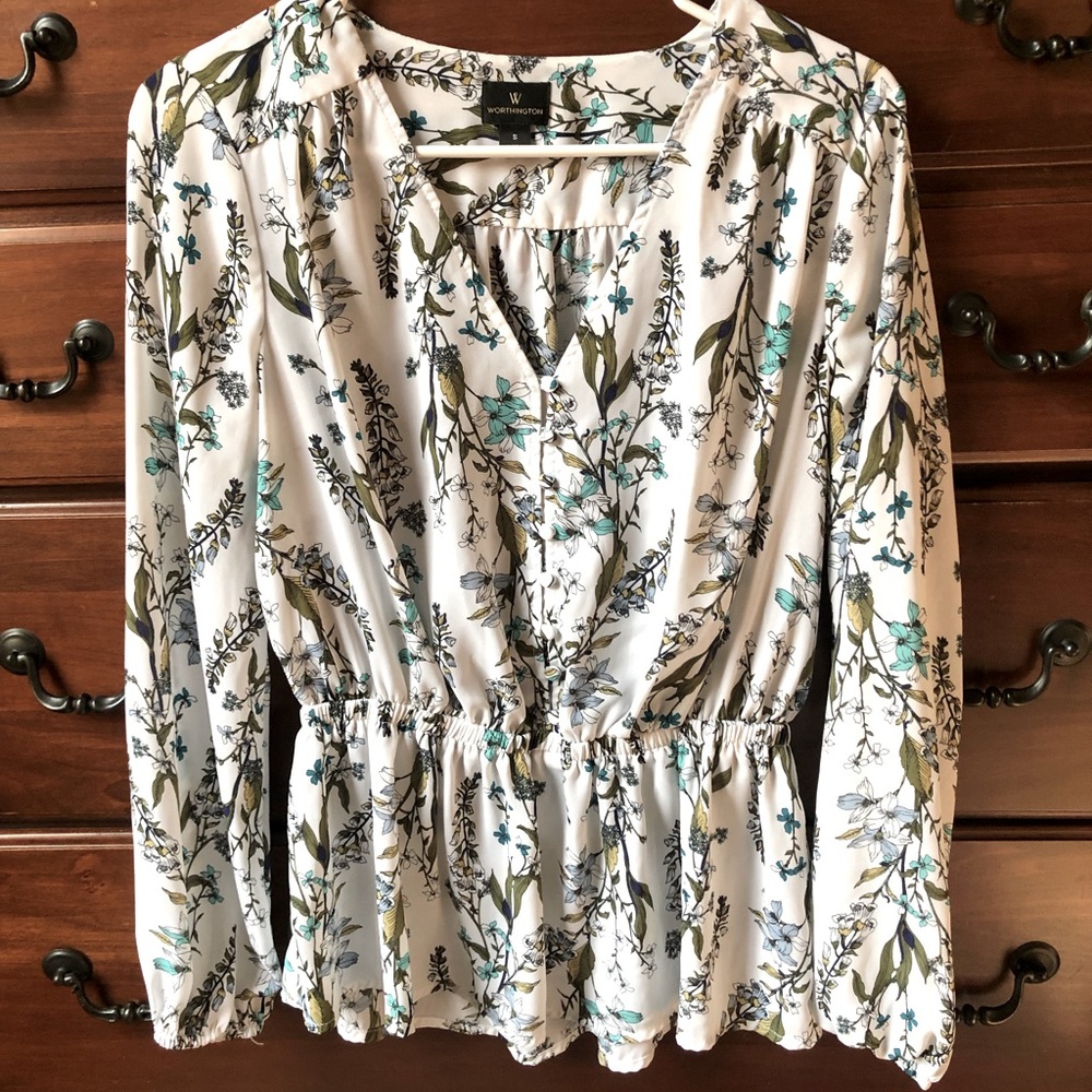 Floral dress shirt